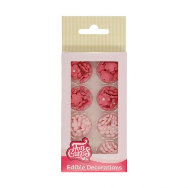 Sugar Decoration - Mini Blossom Mix - Pink